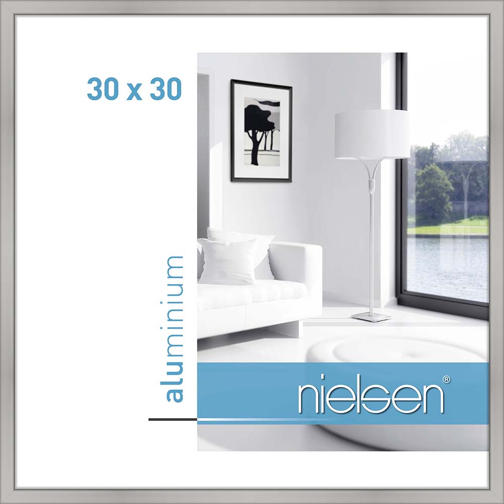 Classic Argent mat 30 x 30 cm