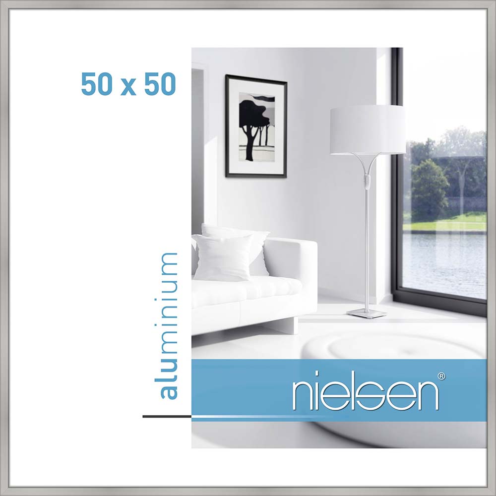 Classic Argent mat 50 x 50 cm