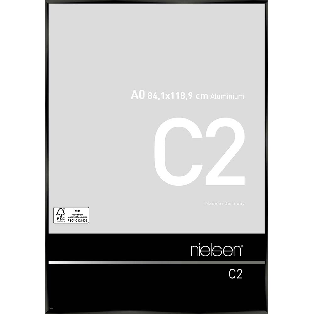 C2 Noir anodisé 84,1 X 118,9 cm