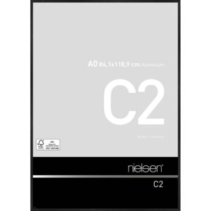 C2 Noir mat brossé 84,1 X 118,9 cm
