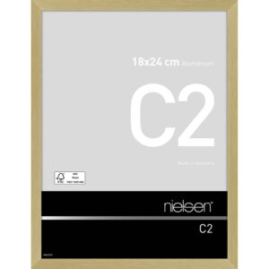 C2 Or mat brossé 18 x 24 cm