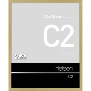 C2 Or mat brossé 24 x 30 cm