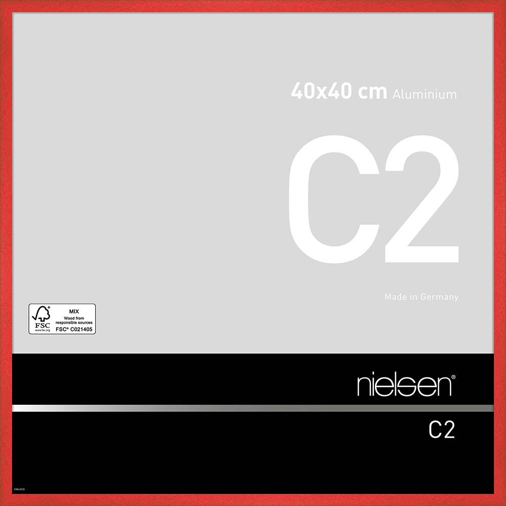 C2 Rouge 40 x 40 cm