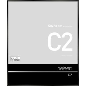 C2 Noir anodisé 50 x 60 cm
