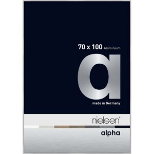 Alpha Argent mat 70 x 100 cm