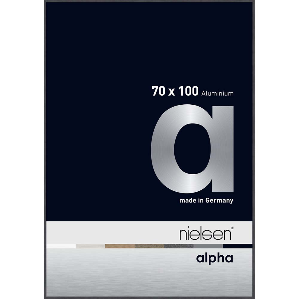 Alpha Anthracite 70 x 100 cm