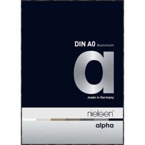 Alpha Noir anodisé brillant 84,1 x 118,9 cm