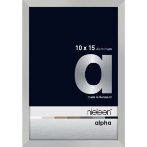 Alpha Argent mat 10 x 15 cm