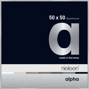 Alpha Argent mat 50 x 50 cm