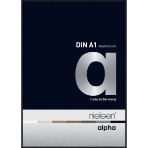 Alpha Noir anodisé mat 59,4 x 84,1 cm