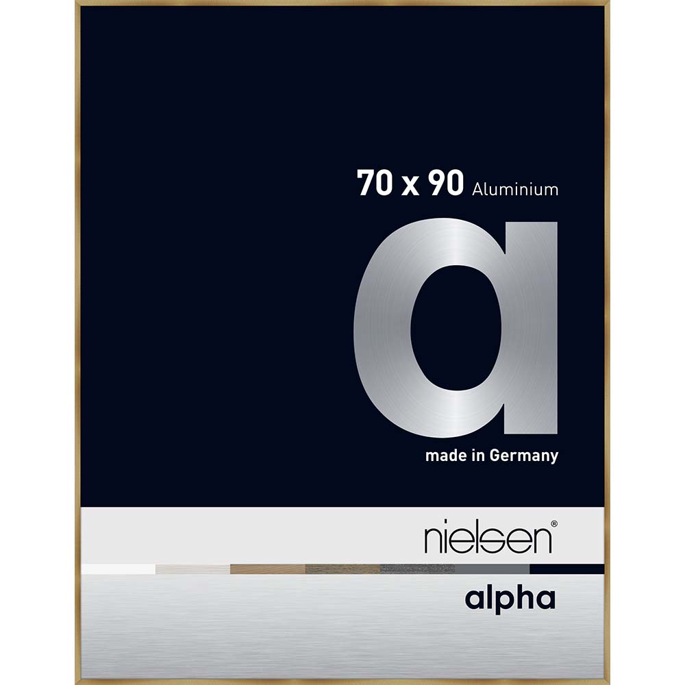Alpha Ambre brossé 70 x 90 cm