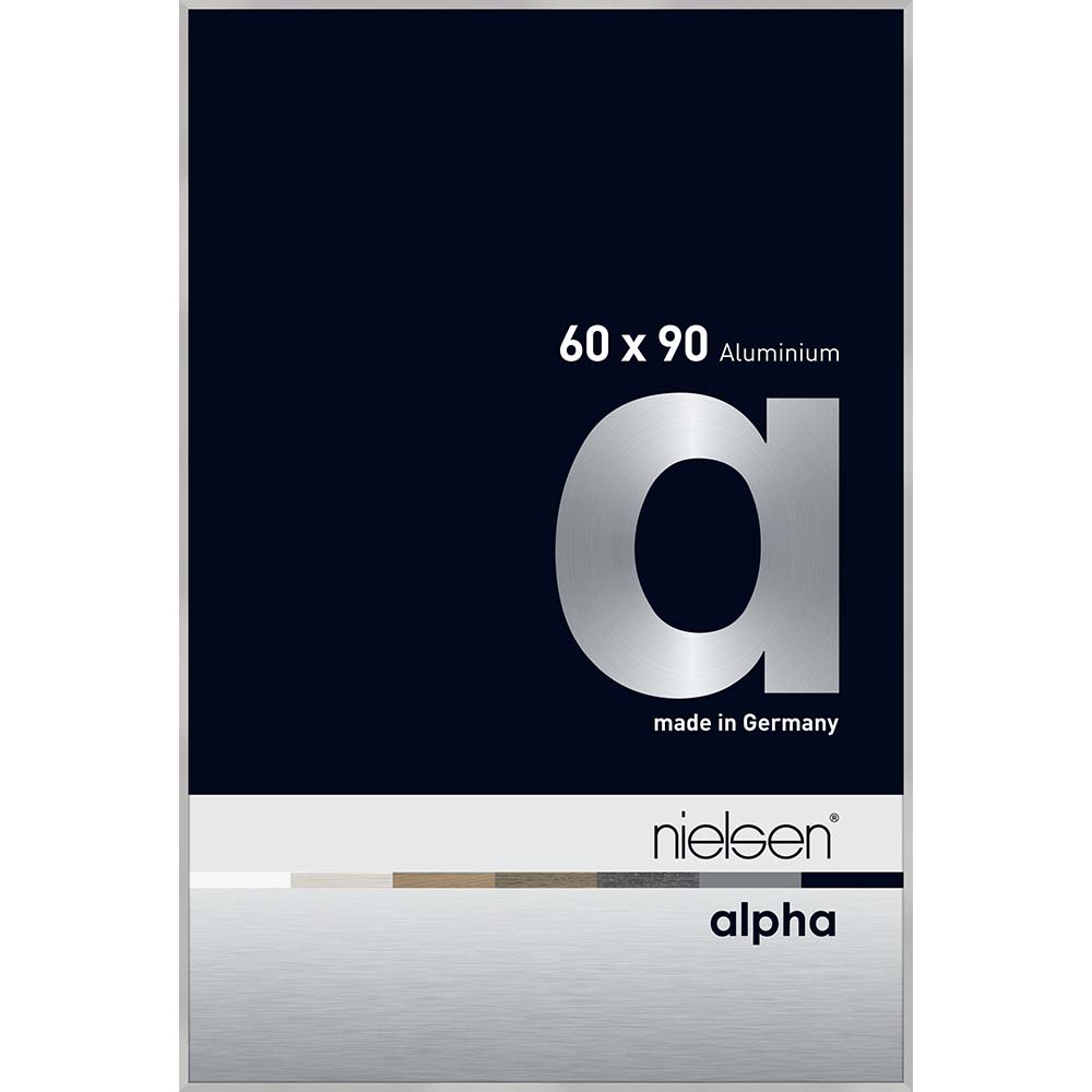 Alpha Argent mat 60 x 90 cm