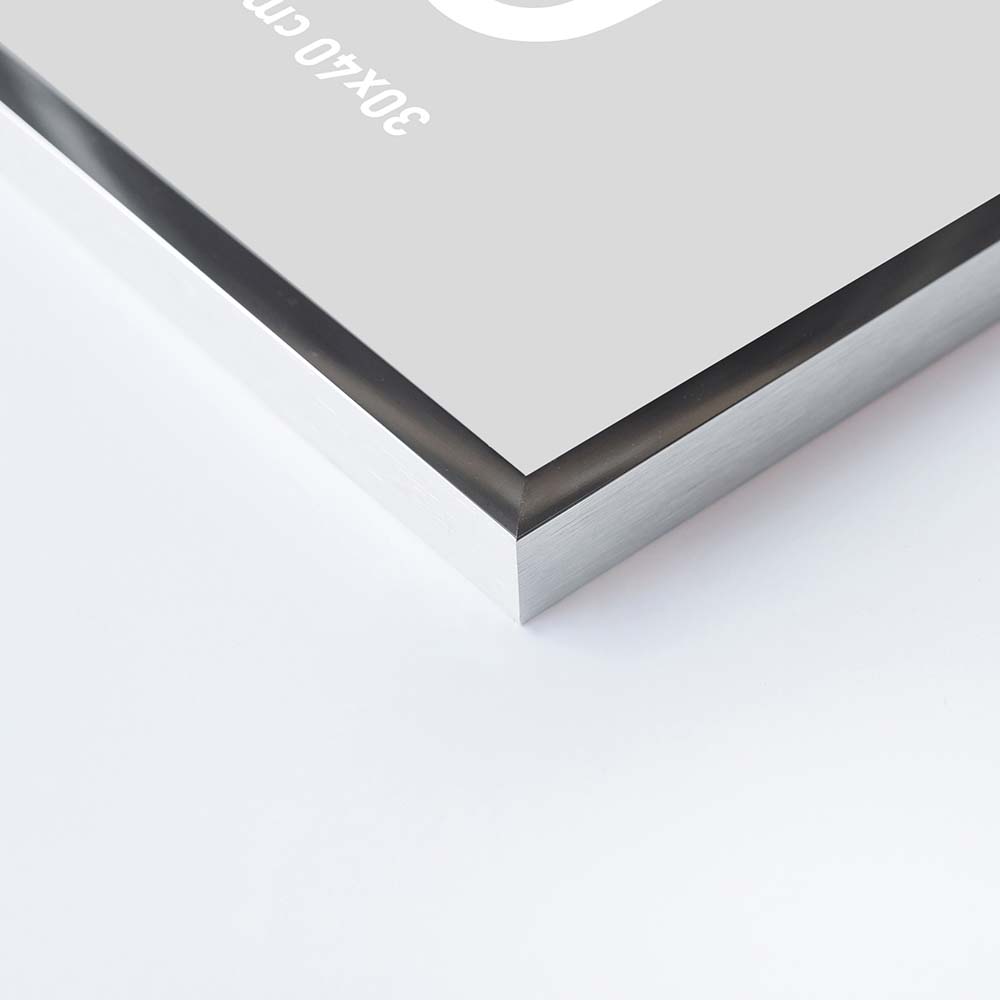 C2 Argent poli 50 x 70 cm – Image 2
