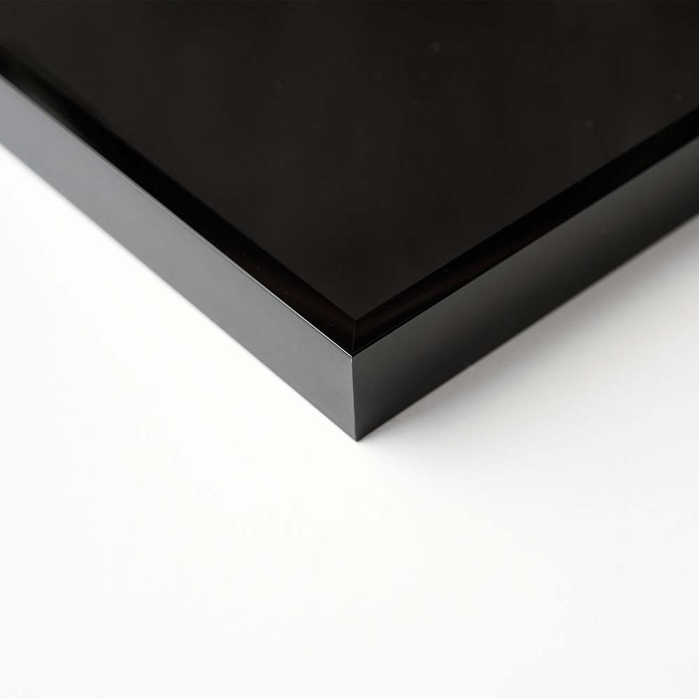 Alpha Noir anodisé brillant 50 x 70 cm – Image 2