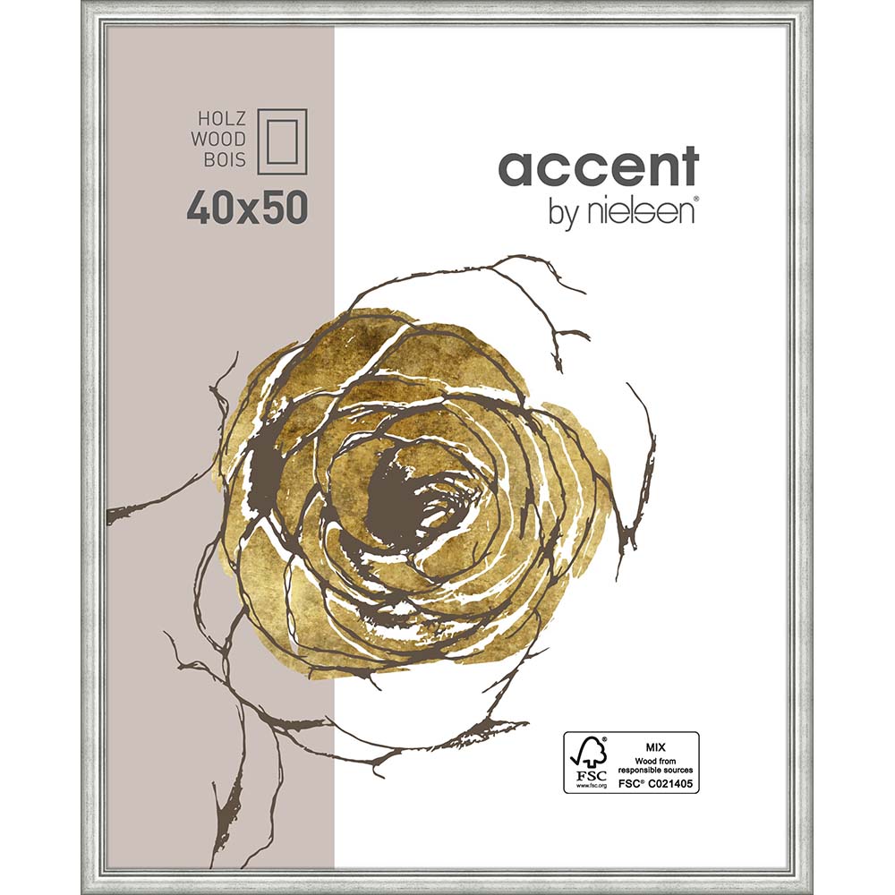 Ascott Argent 40 x 50 cm