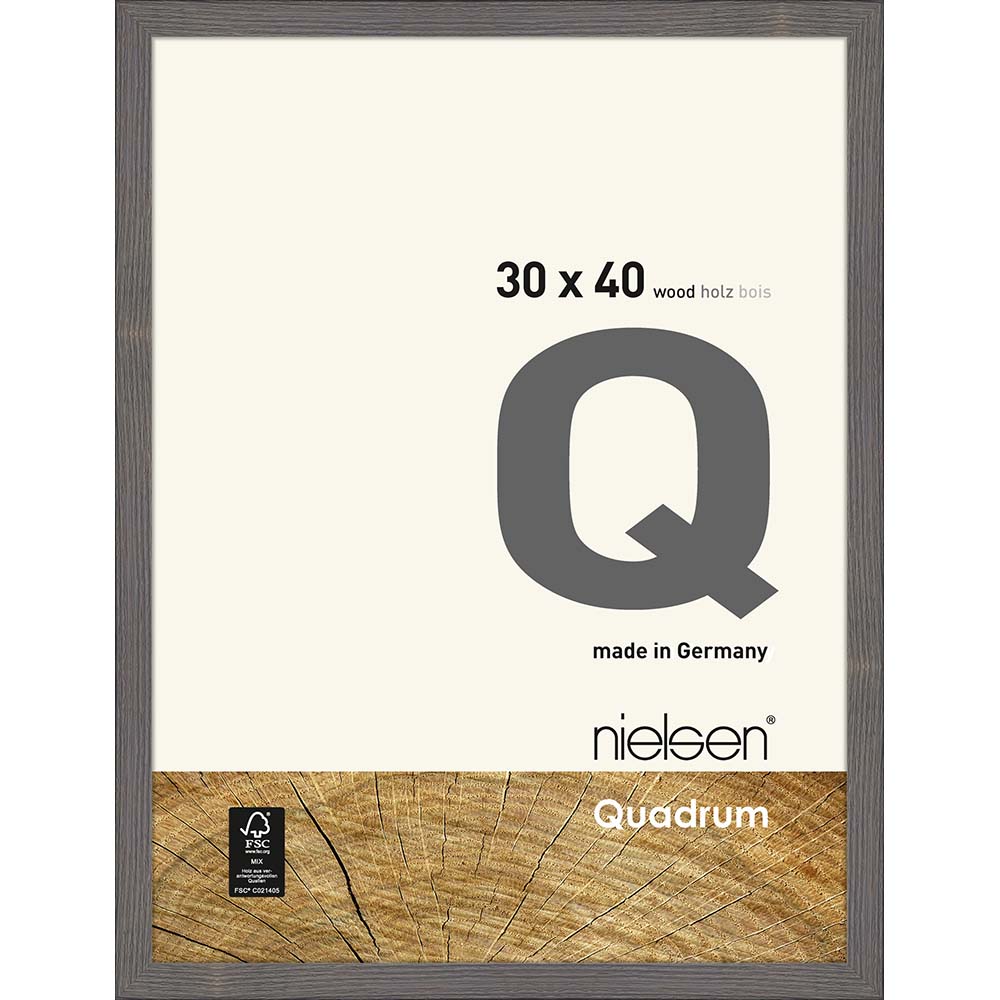 Quadrum Brun argile 30 x 40 cm