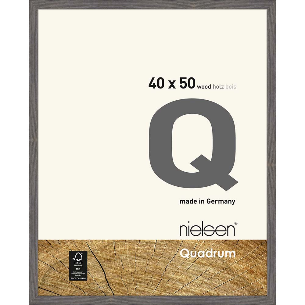 Quadrum Brun argile 40 x 50 cm