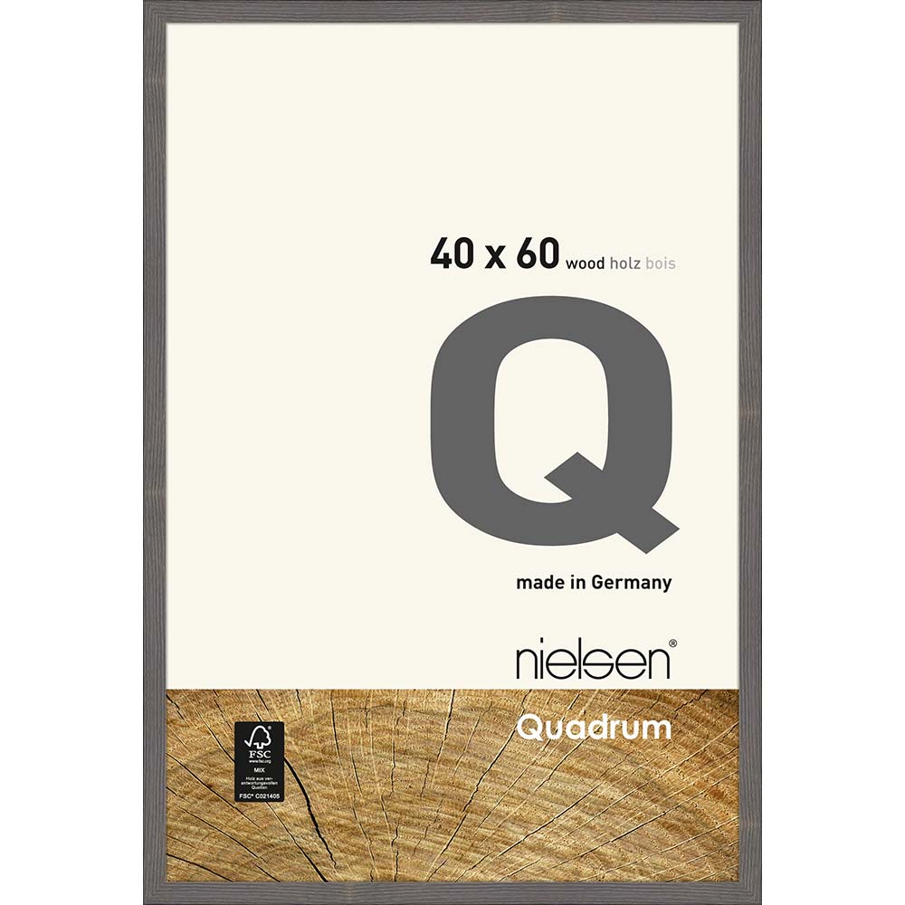 Quadrum Brun argile 40 x 60 cm