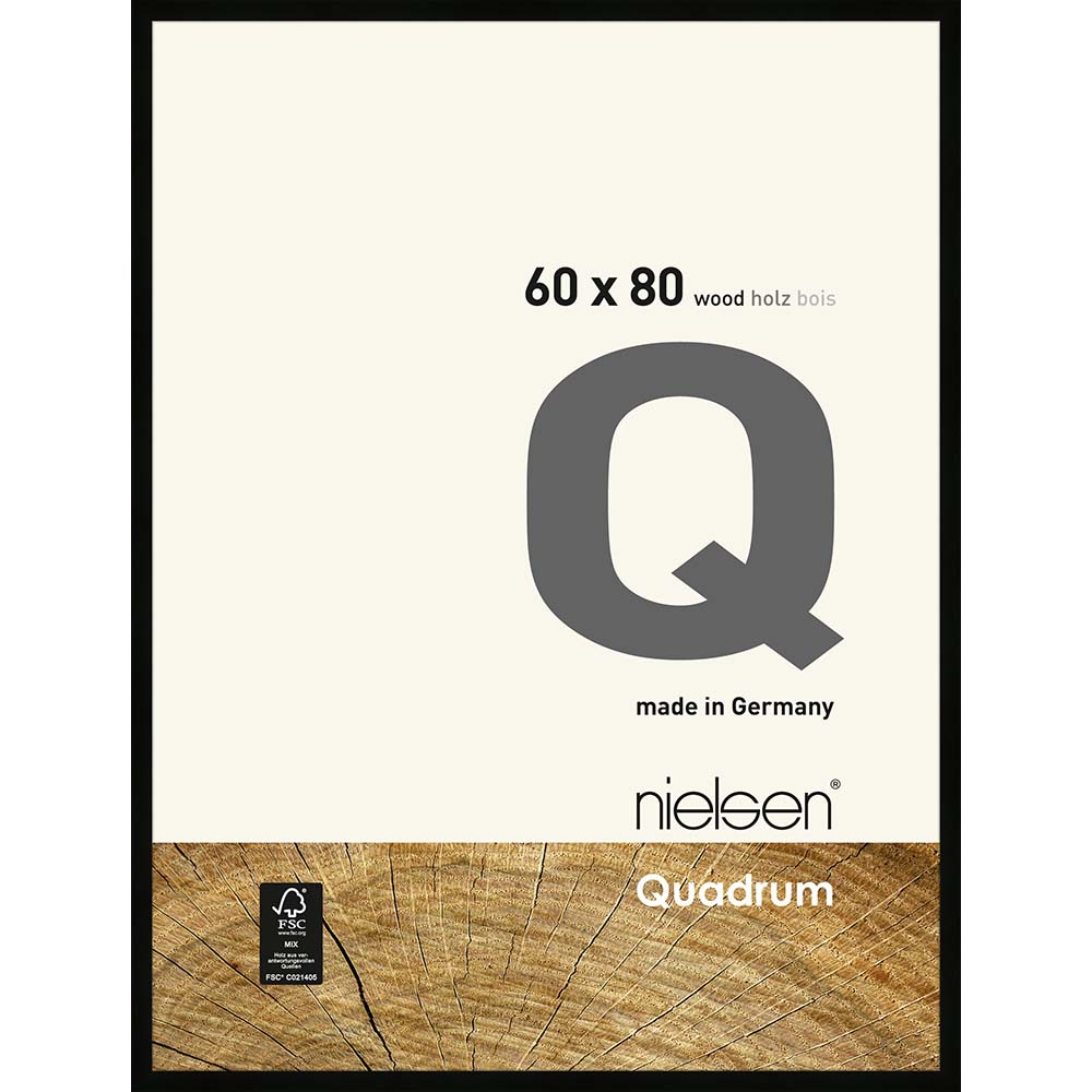 Quadrum Noir 60 x 80 cm