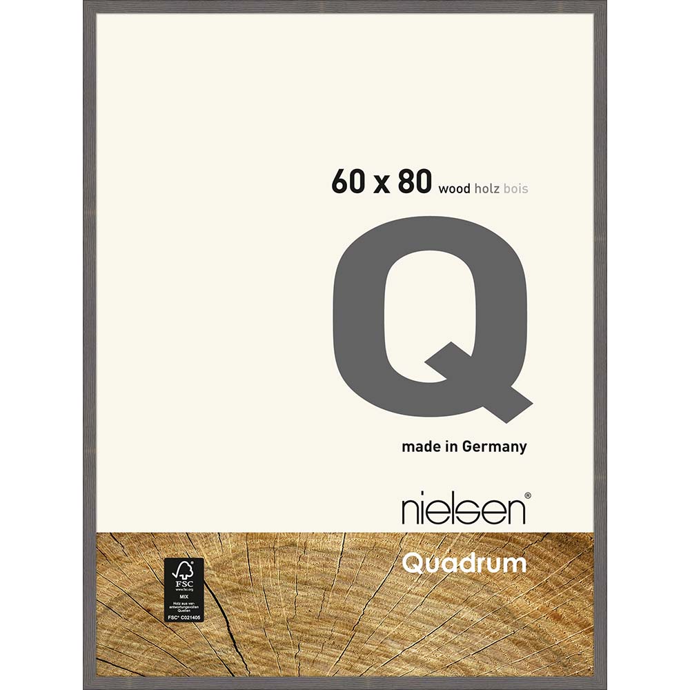 Quadrum Brun argile 60 x 80 cm