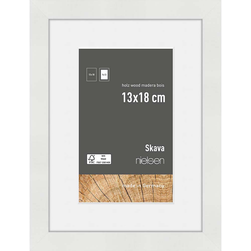 Skava 13x18/9x13 Blanc