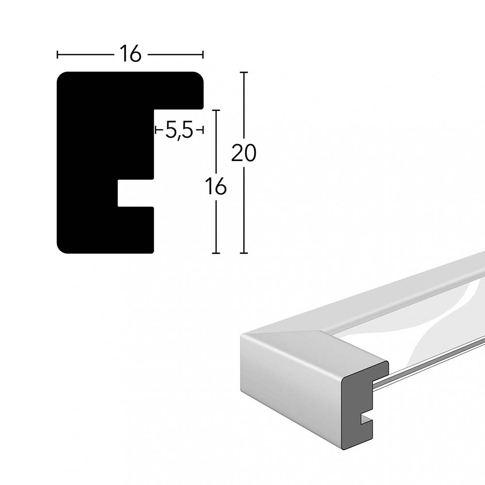 Skava 15x20/9x13 Blanc – Image 4
