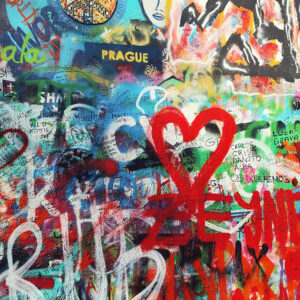 Graffiti coeur