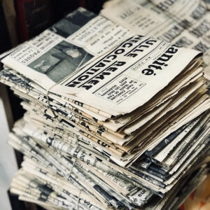 Pile de journaux